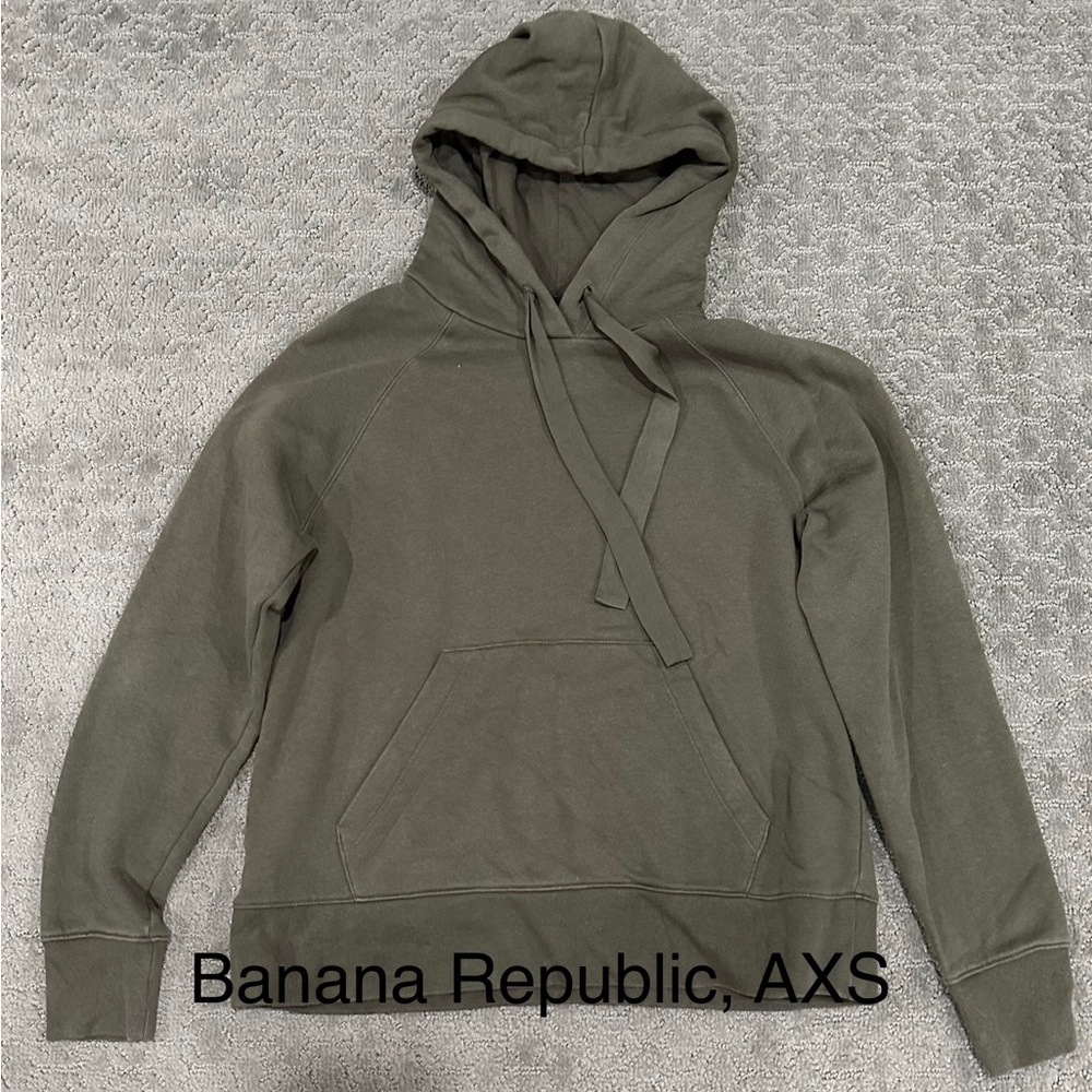 Banana Republic Women’s Army Green Hoodie